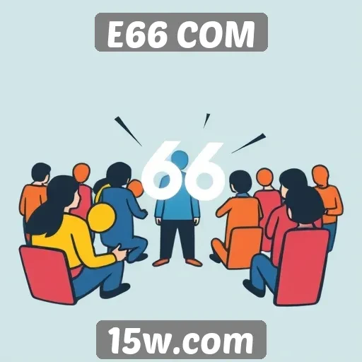 Impacto da comunidade no site E66 COM